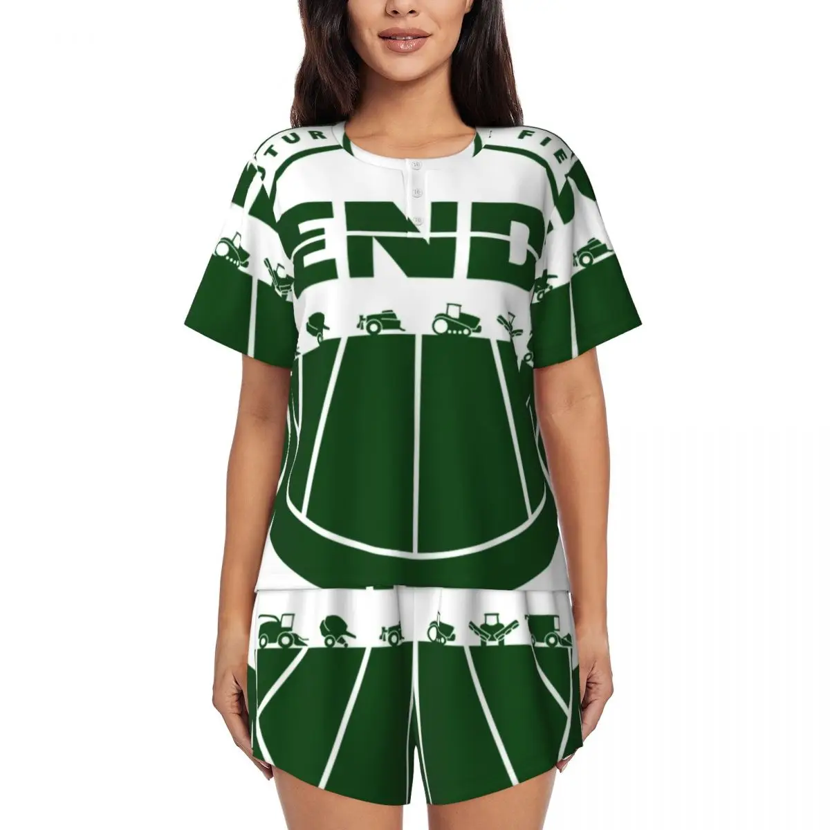 

Пижамный комплект из 2 предметов с коротким рукавом и шортами