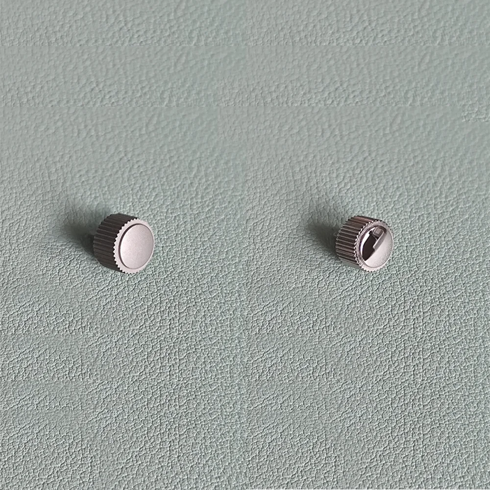 Custom Logo Crown For NH34 NH35 NH36 Watch Crown 7mm Crown Diameter 316L stainless steel Screw-in Crowns Replacement Parts