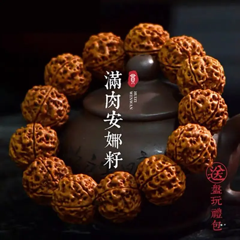 

Five Faces round Pile Corpulent Anna Original Seed Nepal Man Pair Dragon Pattern Bracelet for Women