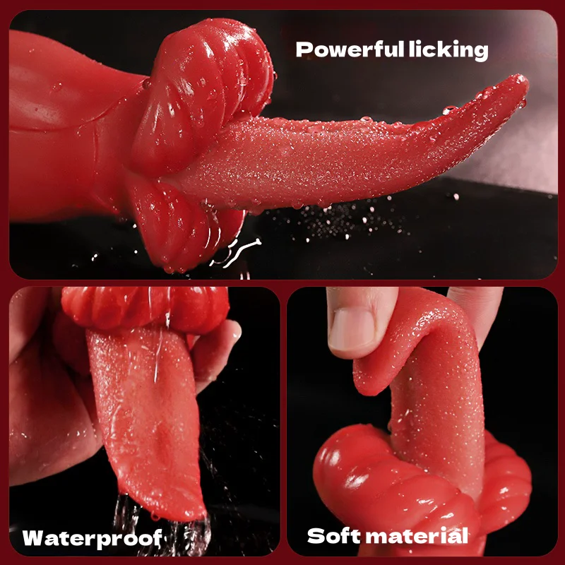 Vibrator For Women Powerful Licking Machine Clitoris Stimulator G-Spot Strong Vibro Dildo Wand Female Clit Sucker Adult Sex Toys