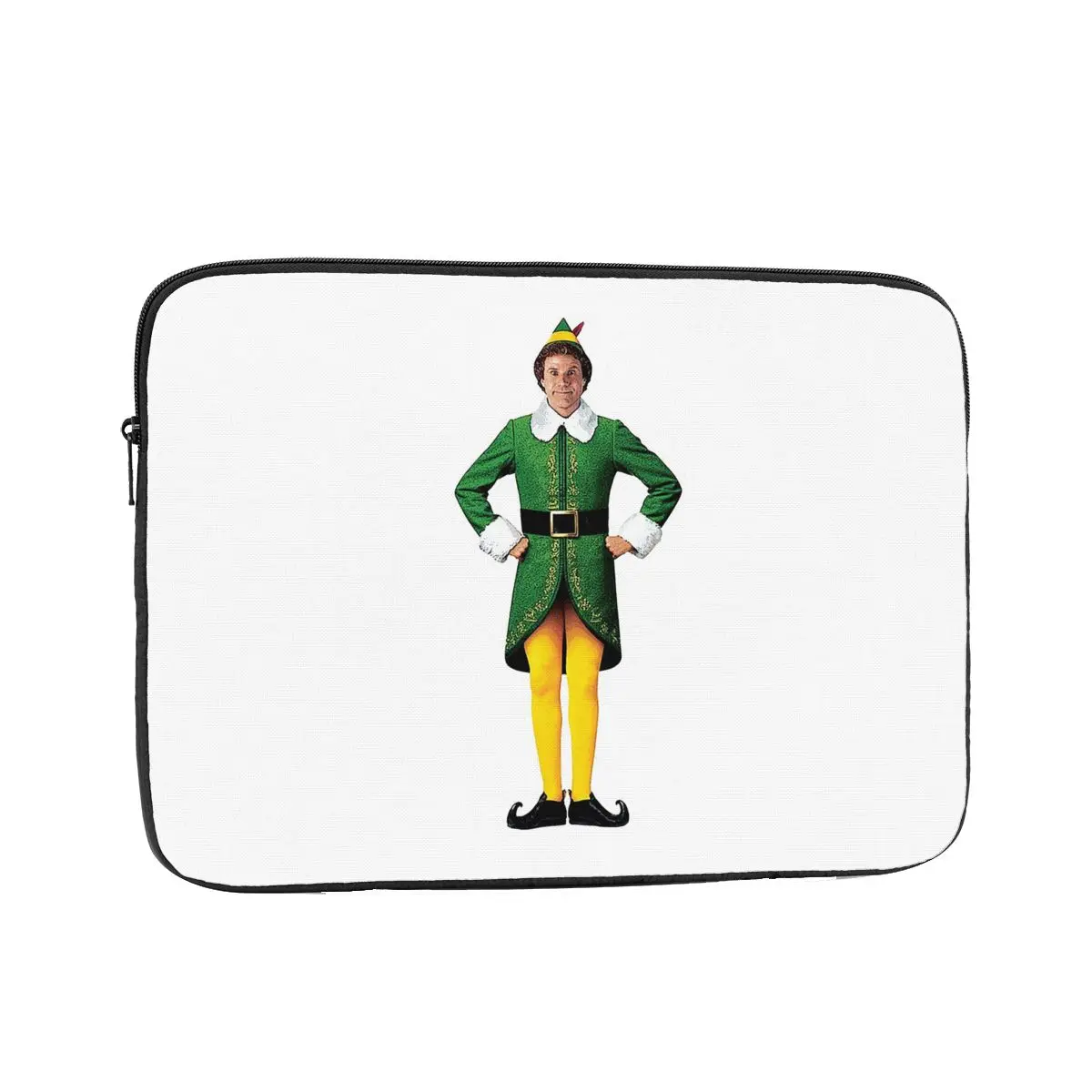 

Buddy The Elf, Christmas Movie, Arms Akimbo Will Ferrell Laptop Sleeve Cover Bag Notebook Bag Sleeve Tablet Shockproof Case Bag