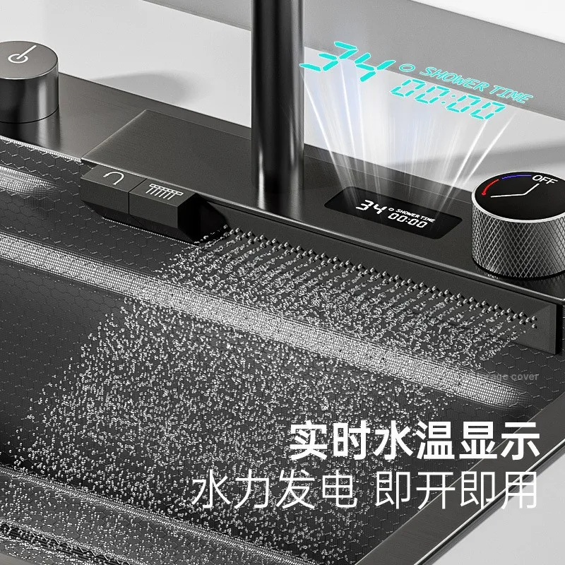304 stainless steel sink, kitchen sink, nano multi-functional vegetable washing basin