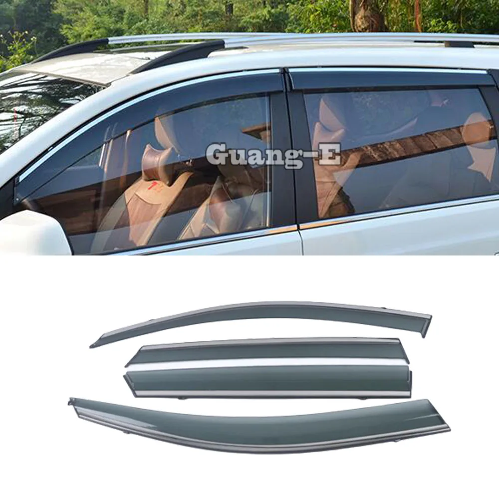 

For Kia Sorento 2009 2010 2011 2012 2013 2014 Car Styling Cover Plastic Window Glass Wind Visor Rain/Sun Guard Vent Part 4pcs