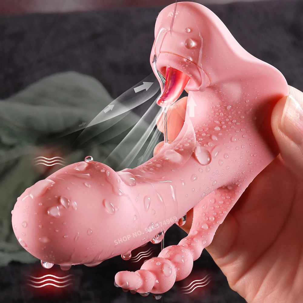 3 IN 1 Sucking Vibrator Panties for Women Vibrating Sucker Anal Vagina Clitoris Stimulator Wearable Oral Suction Erotic Sex Toys