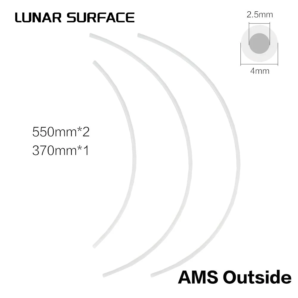 LS-3D Printer Parts Bambu Lab P1P/AMS/A1 Mini PTFE Tuber ,PTFE Pipe Bowden Extruder 1.75mm ID2.5mm OD4mm Bambulab Filament Parts