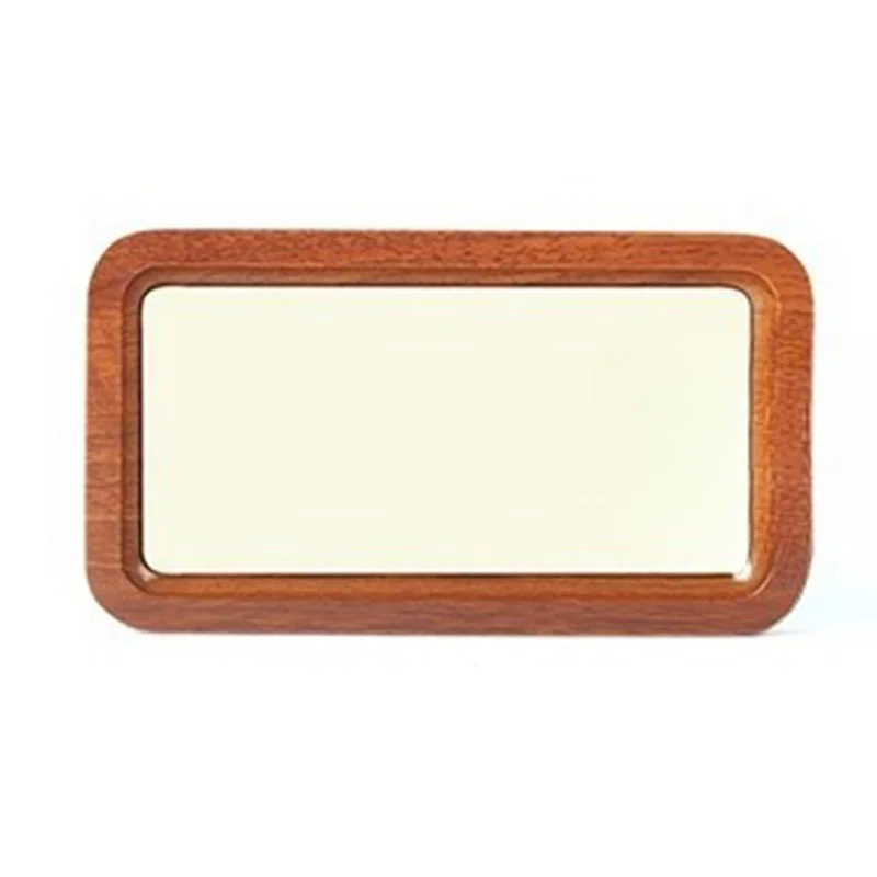 علبة مجوهرات خشبية الحد الأدنى الأقراط حلقة تخزين الصواني المجوهرات مكافحة القلائد سوار عرض البليت عرض المجوهرات