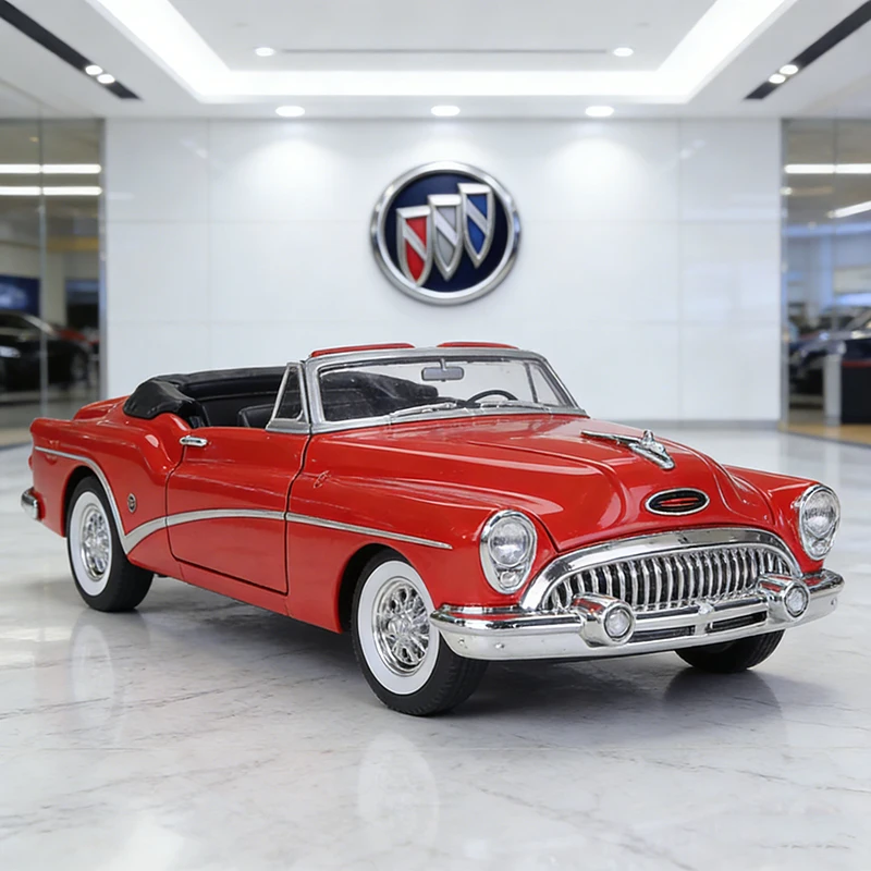 

Модель автомобиля WELLY 1:24 Buick Skylark 1953, литая под давлением, коллекционная, масштабная, для детей