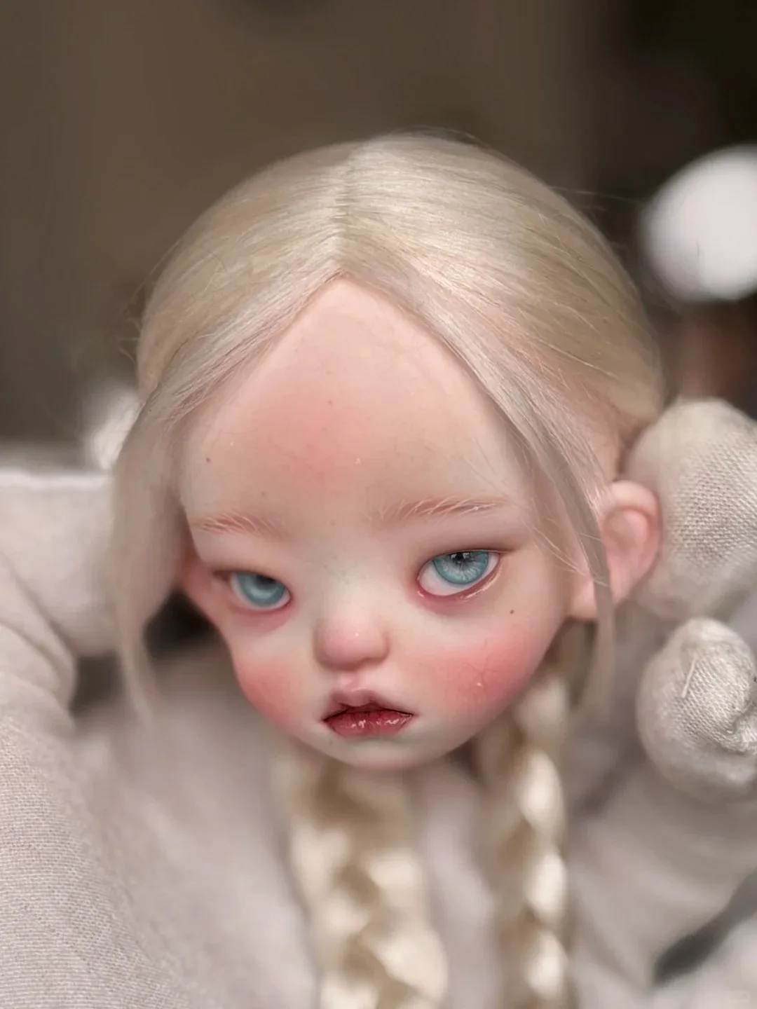 

2025 New Head SD BJD Doll 1/6 bailu Beautiful Girl Makeup High Quality Resin Toy Gift