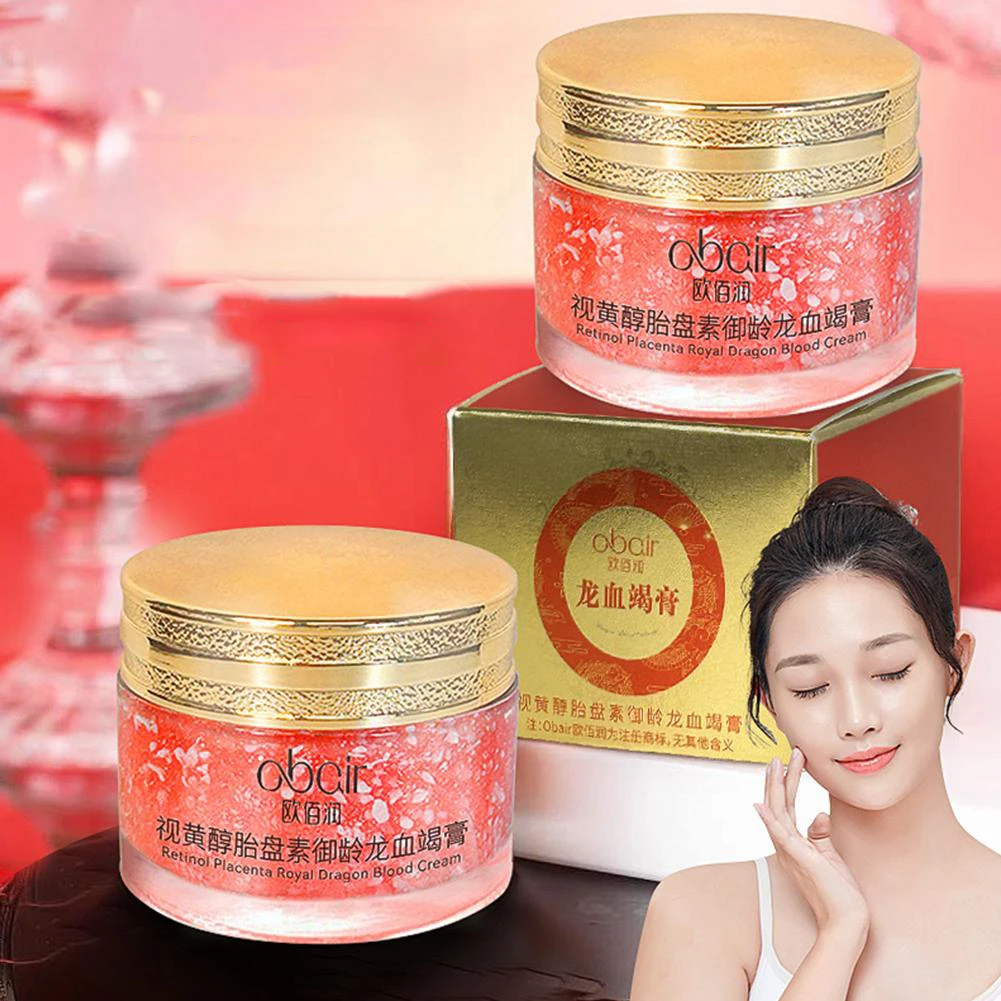 Retinol Placenta Royal Dragon Blood Cream Verjüngende feuchtigkeitsspendende Creme für Frauen Feuchtigkeitscreme Dragons Blood Easy Cream Hautpflege