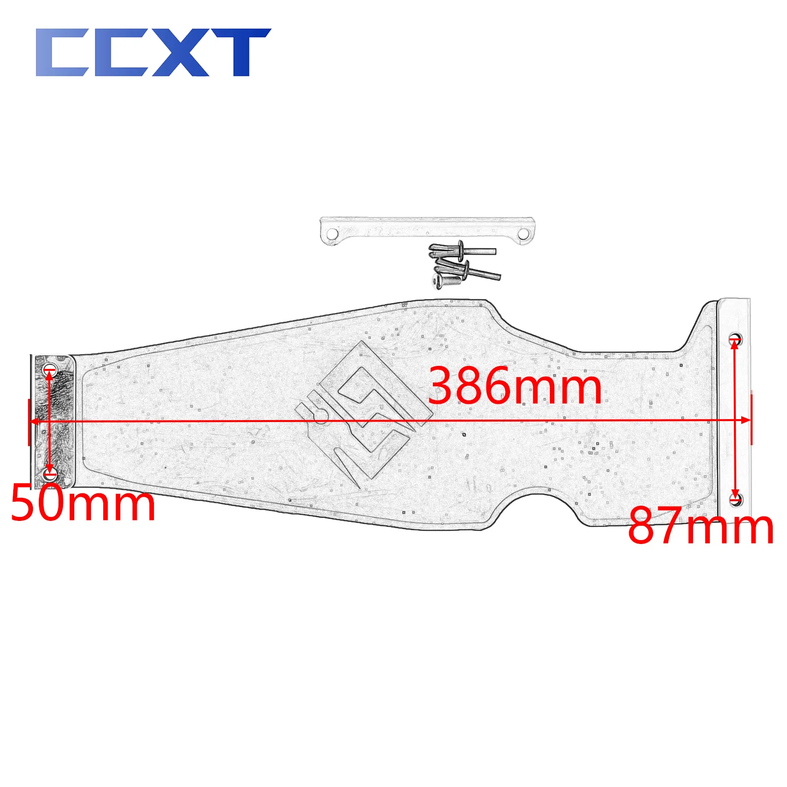 Electric Motocross Rear Shock Absorption Mud Mudguard Splash Para For Sur Ron Sur-Ron Surron Light Bee X & S motorcycle parts