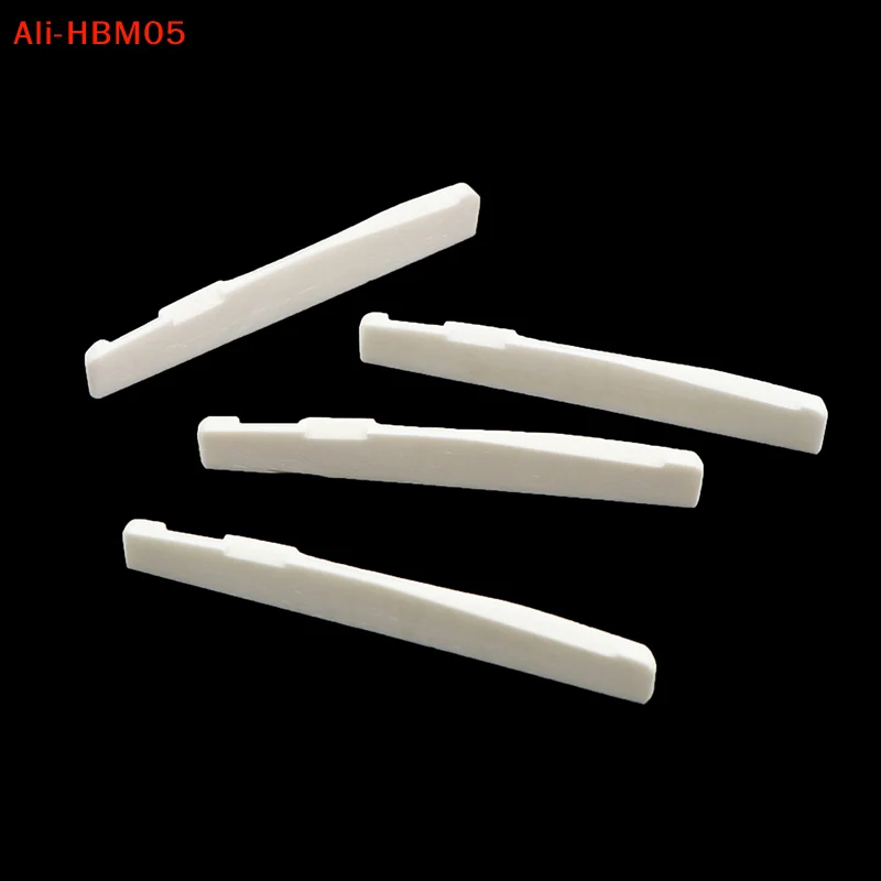 (HB05)1PC Real Bone Bridge For Folk Acoustic Guitar 72MM/74MM/76MM/80MM 3MM X 12MM Guitar Accessories