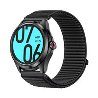 Nylon Bands for TicWatch Pro 5 Band, Elastic Soft Velcro Nylon Strap