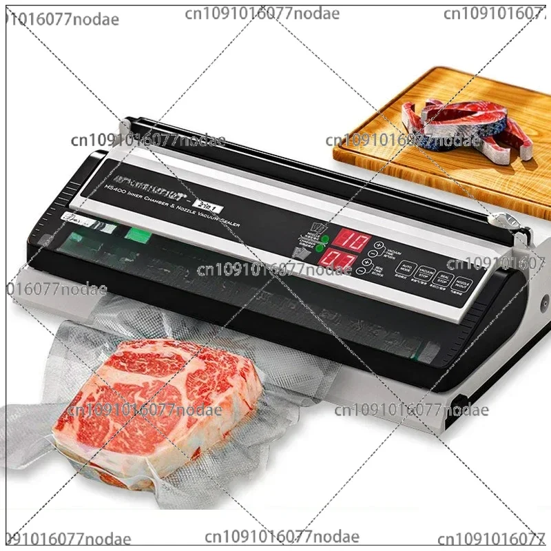 MS4005Food Vacuum Sealer Machine  Dry/Wet Vacuum Sealer Packaging Machine Keep Fresh Plastic Bag Sealer for Househo