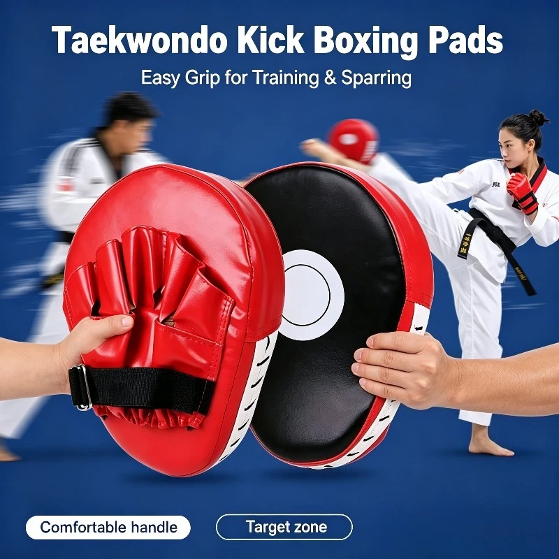 1PC Curved Hand Target for Boxing Taekwondo Sanda Precision Punching Martial Arts Training Equipment for Adults and Kids