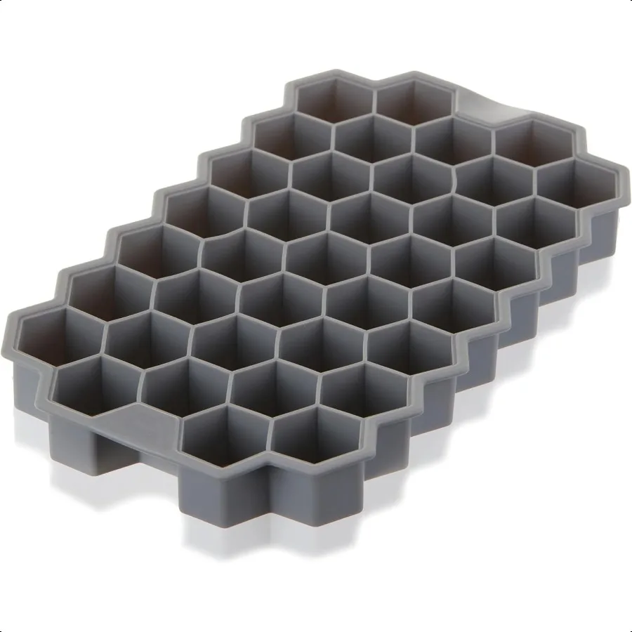 

Honeycomb Silicone Ice Tray Silicone Ice Cube Mold Silicone Mold Ice Maker Miniature Ice Cubes or Mini Soap Molds Candles JellO