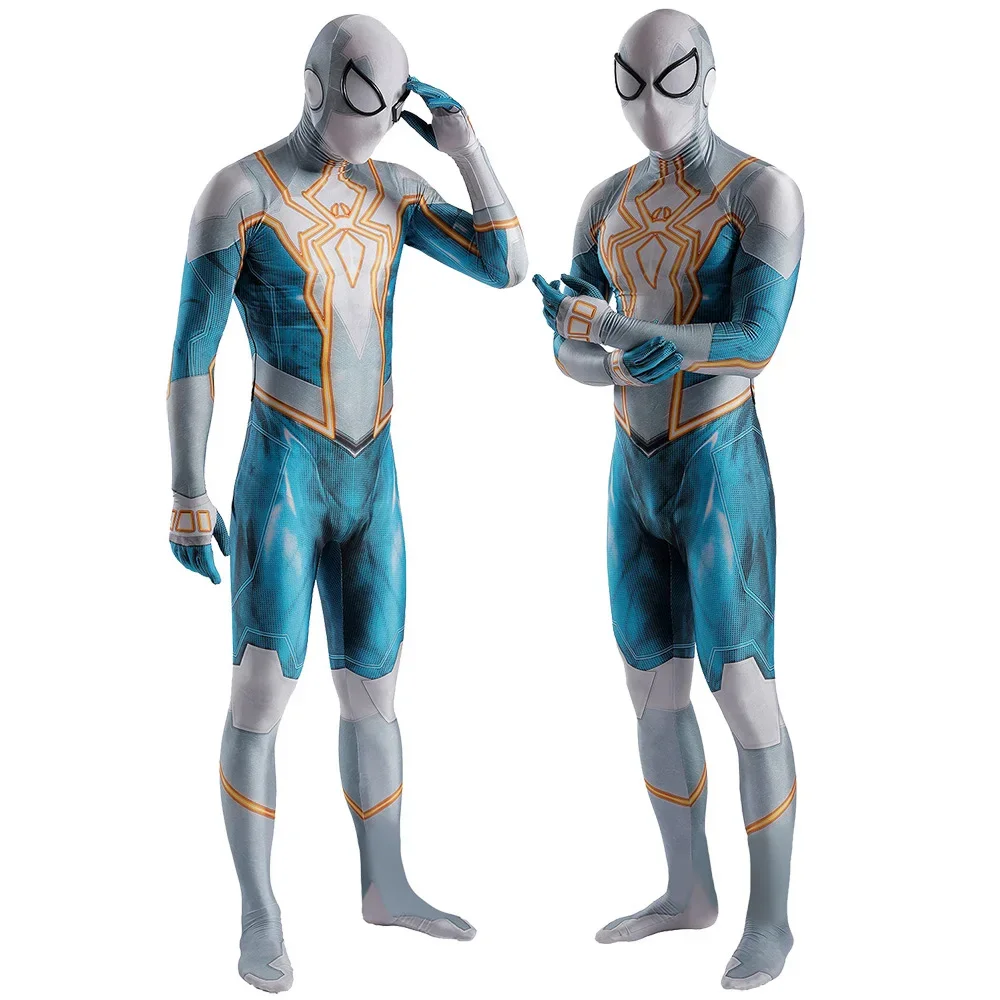 Threats And Menaces Spiderman Cosplay Superhero Spandex Spiderman Costume Zentai BodySuits Halloween Costume Outfits Adult kids