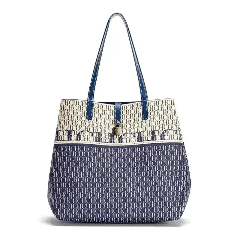 حقيبة كتف CH بتصميم متخصص من العلامة التجارية الفاخرة، حقيبة يد كروس عالية الجودة بطباعة حروف عالية الجودة، متعددة الوظائف