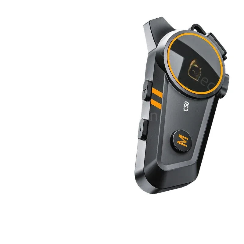 

C50 Мотоциклетный шлем с тяжелыми басами, Bluetooth-гарнитура, водонепроницаемая шумоподавляющая, полный шлем, полушлем, домофон, специальный