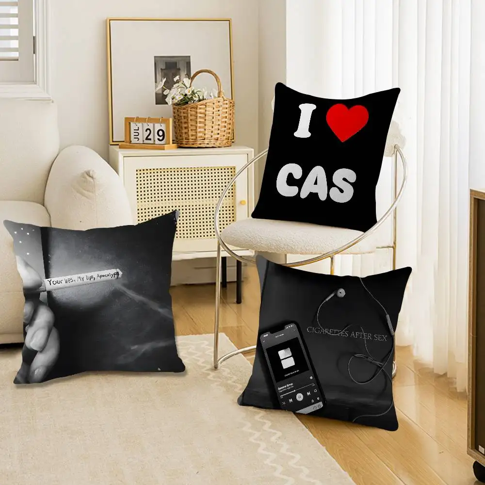 Cigarettes After Sex Personalized Pillow Cover Kids Bedroom Wild Party Decor Pillowcase kid Birthday shower Gift