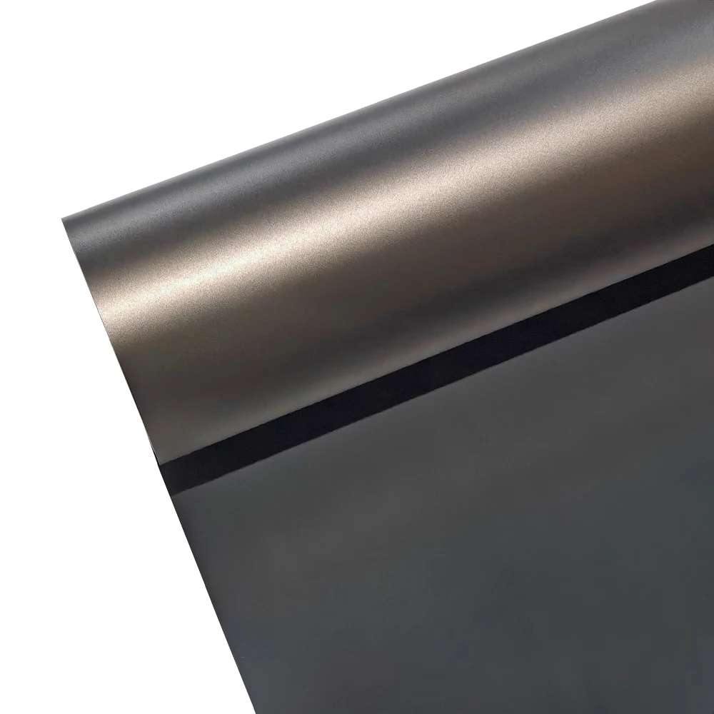 

Темно-серая автомобильная виниловая пленка, ультра-матовая, как наносите пленку для автомобиля