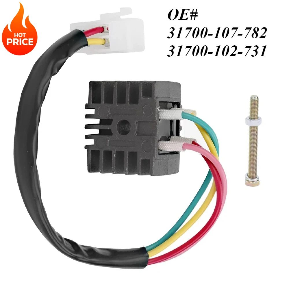 

4 Pin Voltage Regulator Rectifier Fit FOR HONDA CB, CL, SL 100, 125 31700-107-782 31700-102-731