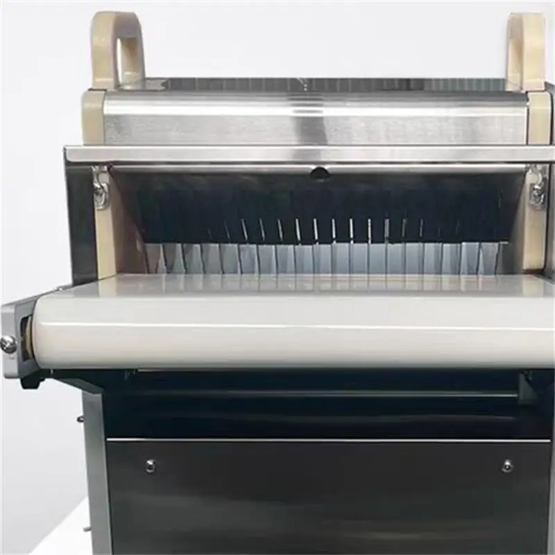 Automatic Stainless Steel Bacon Slicer Machine Pork Meat Cube Strip Cutting Machine Meat Cutter Machine