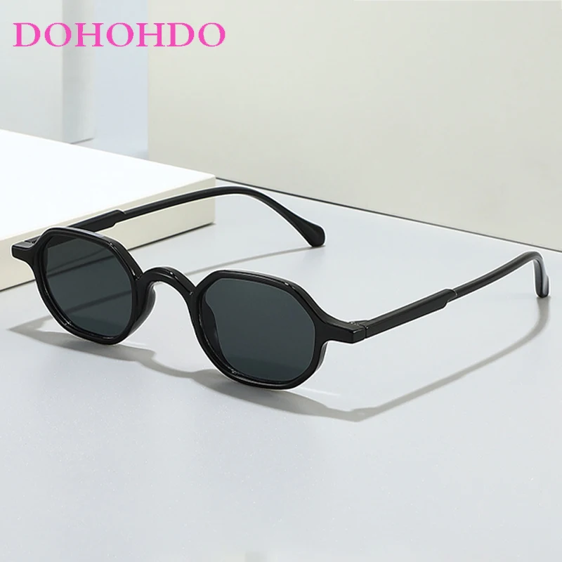 Vintage Luxury Polygonal Glasses For Men Trendy Brand Designer Women's Sunglasses Summer Traveling Drive Eyeglasses UV400 Lentes