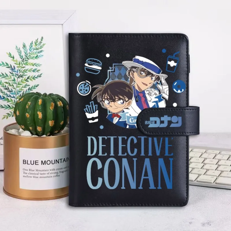 Detective Conan Notebook Anime Peripheral Conan Edogawa Mouri Ran Haibara Ai High Quality Student Diary Kawaii School Supplies