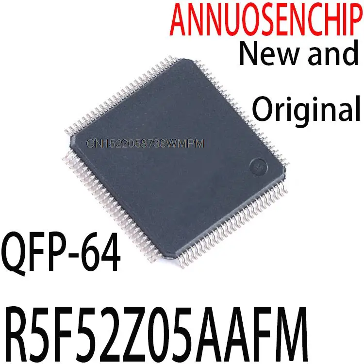 2PCS F52Z05AAFM QFP64 Original authentic and new  R5F52Z05AAFM