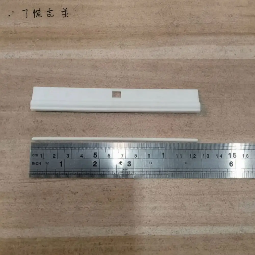 Vertical Blind Slat Repair Hangers 127mm Replacement Parts Durable White Plastic Clips Easy Installation For Window Shades
