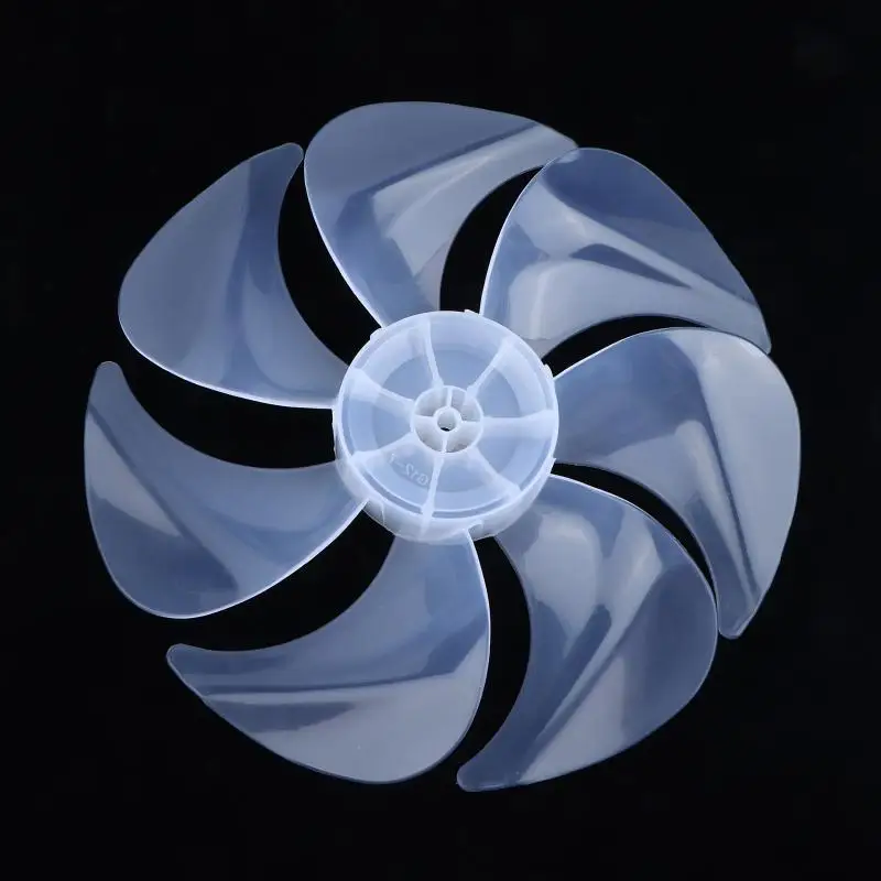 Replacement Pedestal Fan Blades 12 Inch 7 Leaves Universal Electric Parts For Floor Desk Wall Fan Office Home