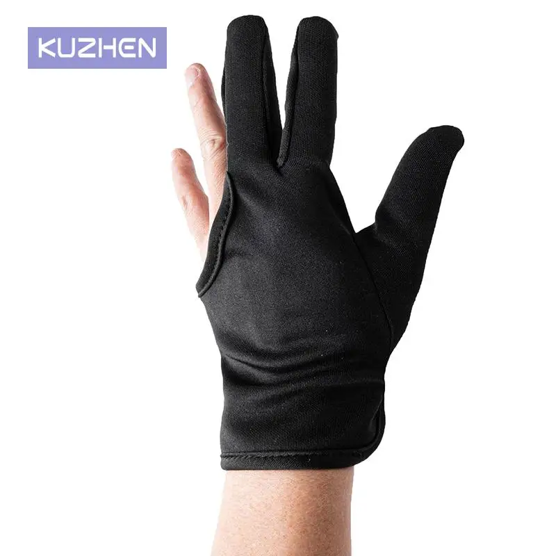 Hairdressing Three Fingers Anti-hot glove For Flat Iron Heat Resistant Hair Straightening Curling Glove Styling Household Gloves