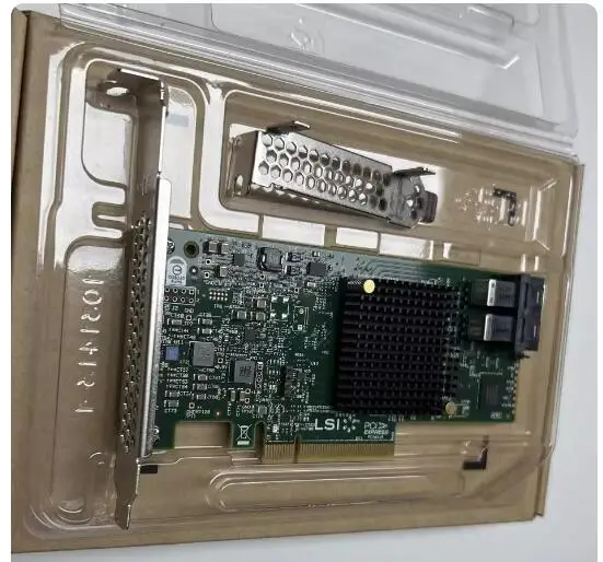 

Карта LSI SAS 9311-8i 9300-8i PCI-E IT IR Direct Card 12 ГБ, поддерживает Synology ESXI