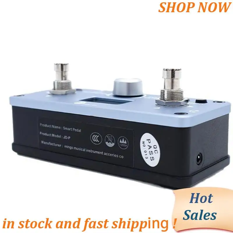

ABVB-Small Grey Guitar Effect Pedal With Multiple Effects And 16 User Modes For Enhanced Performance