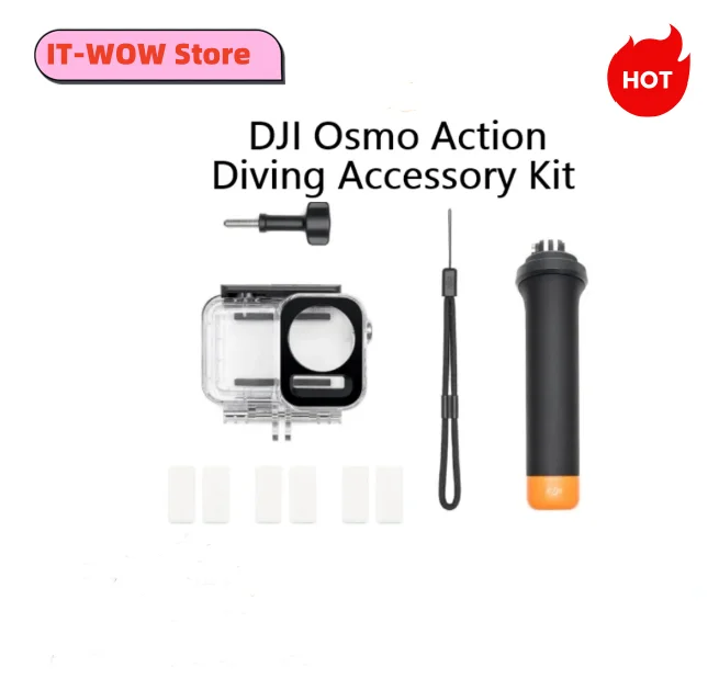 DJI Osmo Action 3 Diving Accessory Kit DJI Action Accessory Part for Osmo Action 3 DJI Action 2 DJI Original/Brand New/In Stock