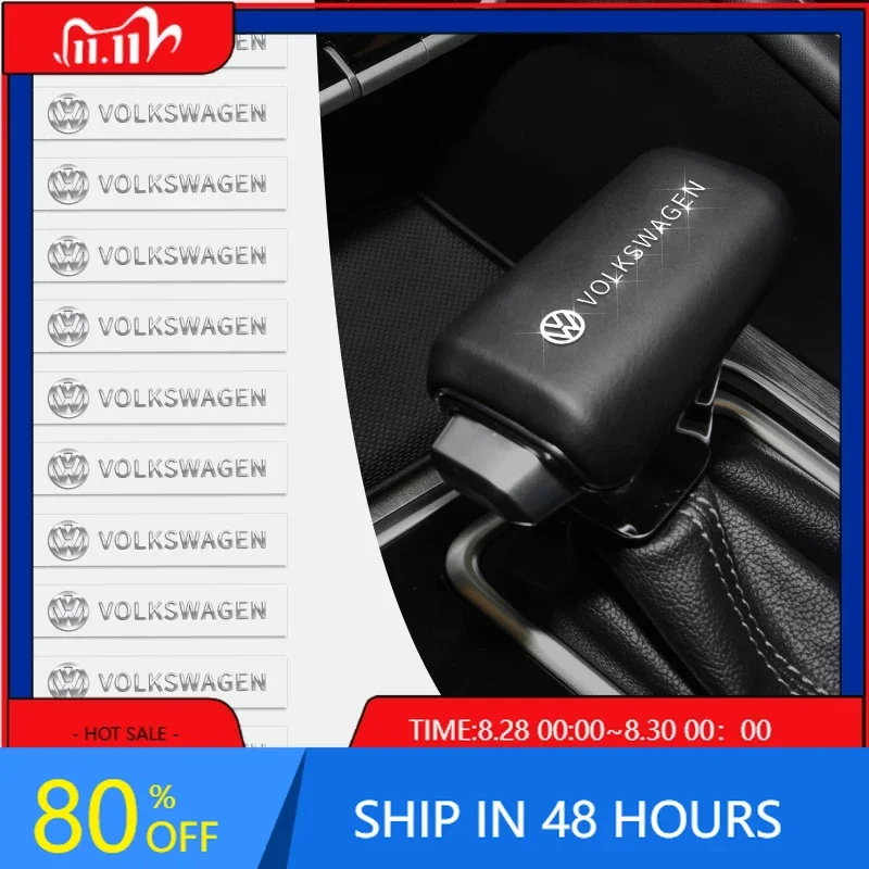 

VW GTI GOLF 2026 Hot For VW VOLKSWAGEN 3D Metal Car Interior Dekoration Stickers Badges Auto Styling For Volkswagen VW Touran Be