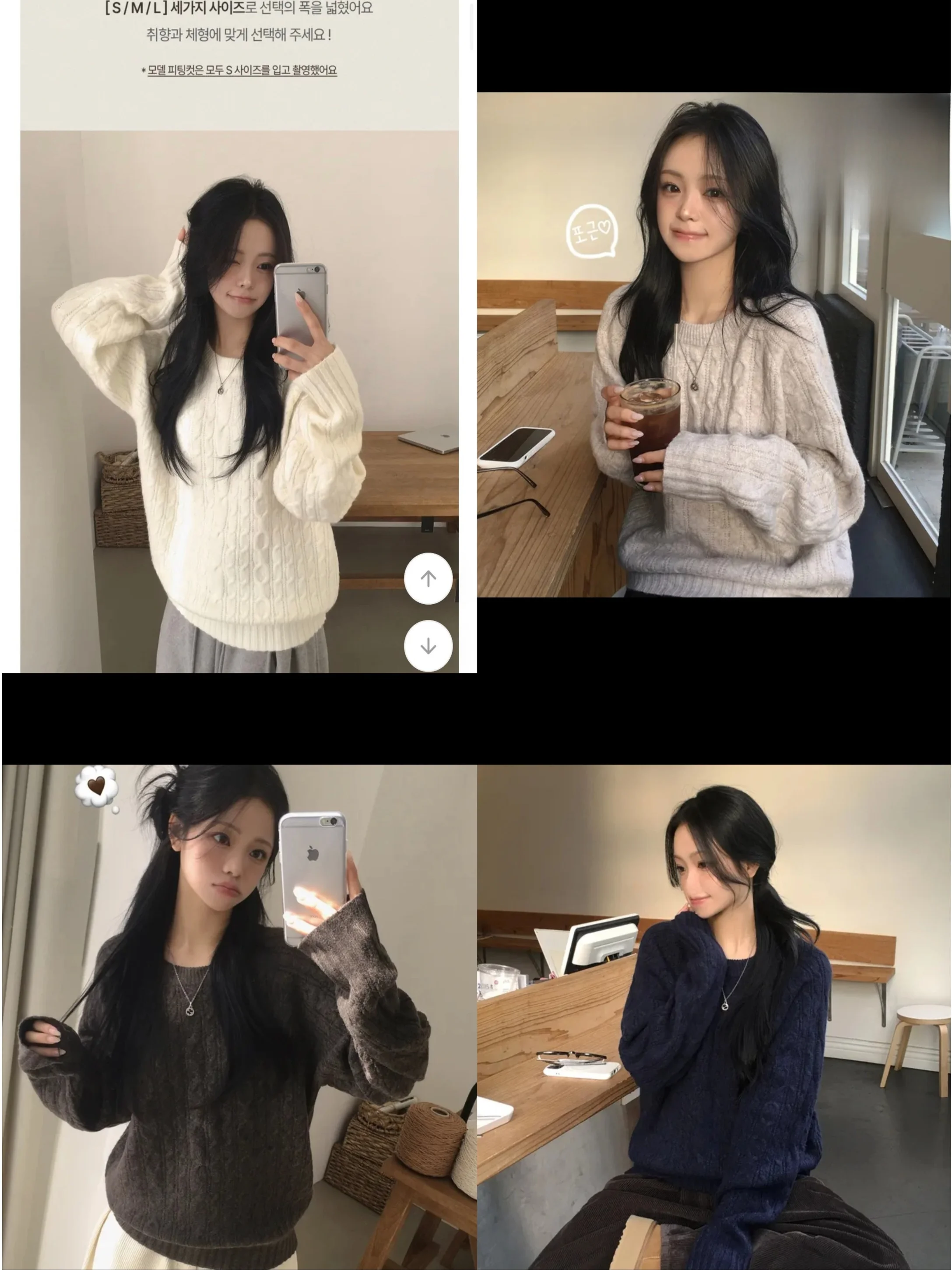 Pull tricoté ample coréen pour femme, vêtement d'extérieur, paresseux, Turtlene, Long, fil doux, automne hiver