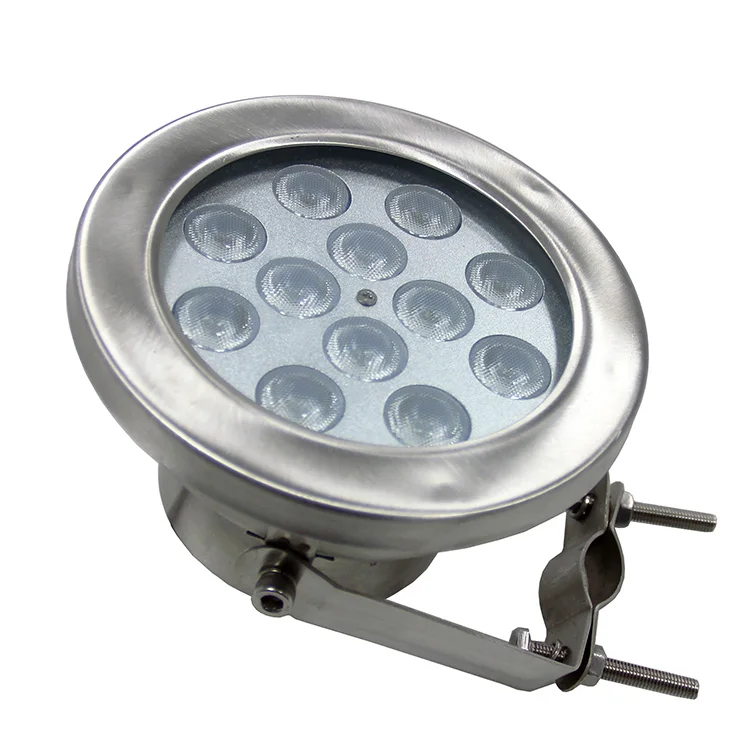

Stainless Steel IP68 Waterproof DC24V 12W 18W LED Underwater Fountain Light for Swimming Pool Outdoor Landscape
