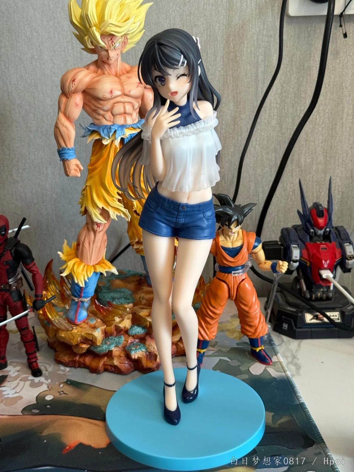 31 см Оригинальная коллекционная фигурка FuRyu TENITOL TALL: Сакурадзима Май и Азусагава Сакута, аниме-фигурки из ПВХ