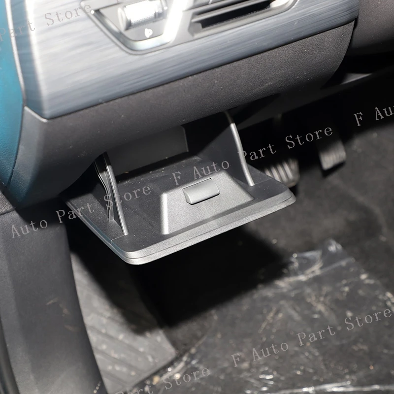 Car Interior Dashboard Lower Left Storage Box Driving License Side Coin Box Glove Box For Geely Tugella XingYue FY11