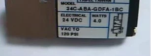 

Solenoid valve 34C-ABC-GDFA-1GA 34C-ABC-GDFC-1KT 34C-ABC-GDFA-1BC