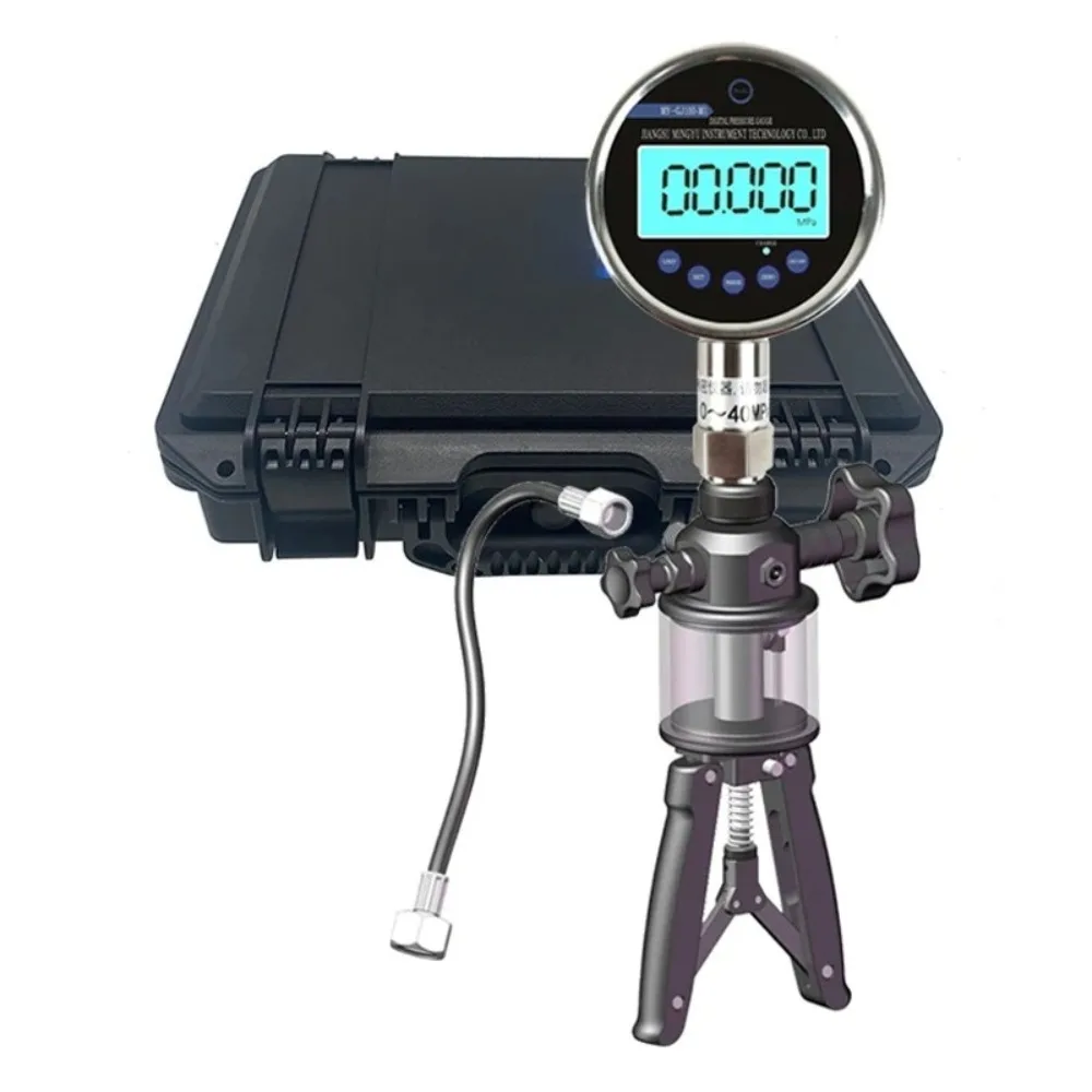 for Pressure Sensor Calibration 0 ~ 70Mpa Hydraulic Pressure Calibration Handheld Operating Pump Hand Pressure Calibrator