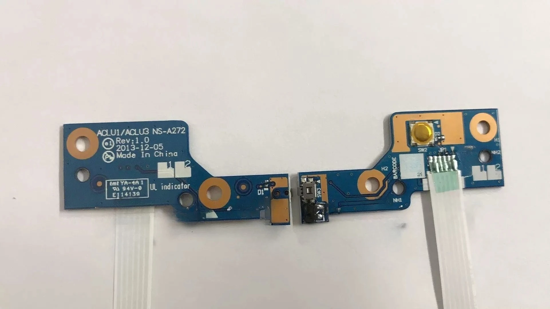 For Lenovo G40-30 G40-45 G40-70M Z40-70 Laptop Power Switch Board NS-A272 Power Button