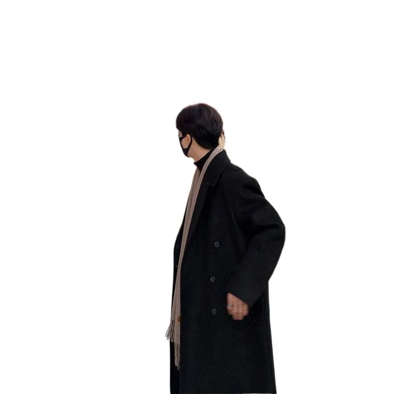 

Мужской готический тренчкот из дышащего хлопка, приталенный, ветрозащитный, для офиса и повседневной носки, осенний, однотонный синий, с цветными вставками, с погонами, с поясом, стильный