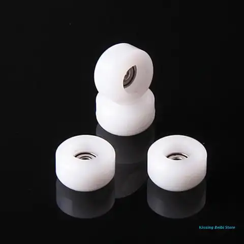 4Pieces Finger Toy Skateboard Spare Wheel Finger Slide Part Professional Kits Drop Shipping