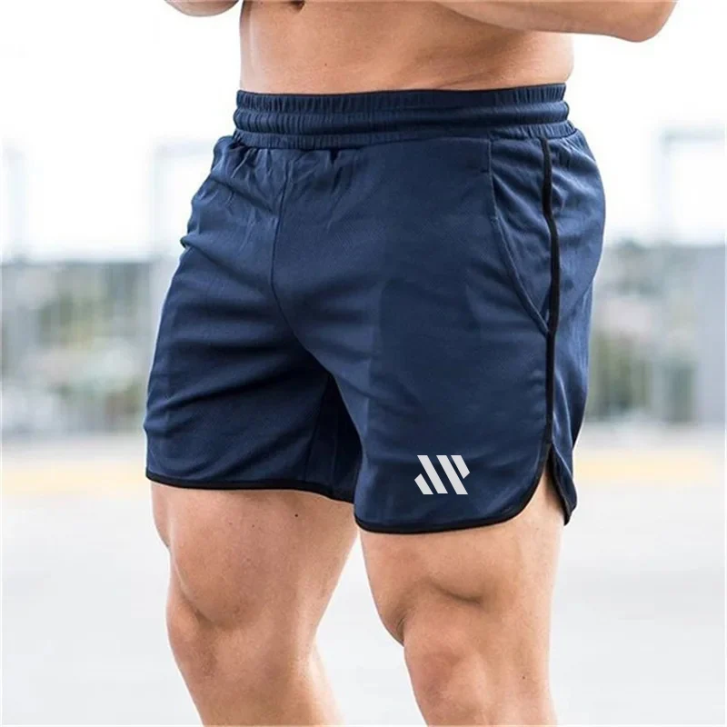 

Breathable Sports Shorts Running Fitness Quick Drying Pants Slim-fit Training Quarter Pants New Summer Casual Beach Shorts