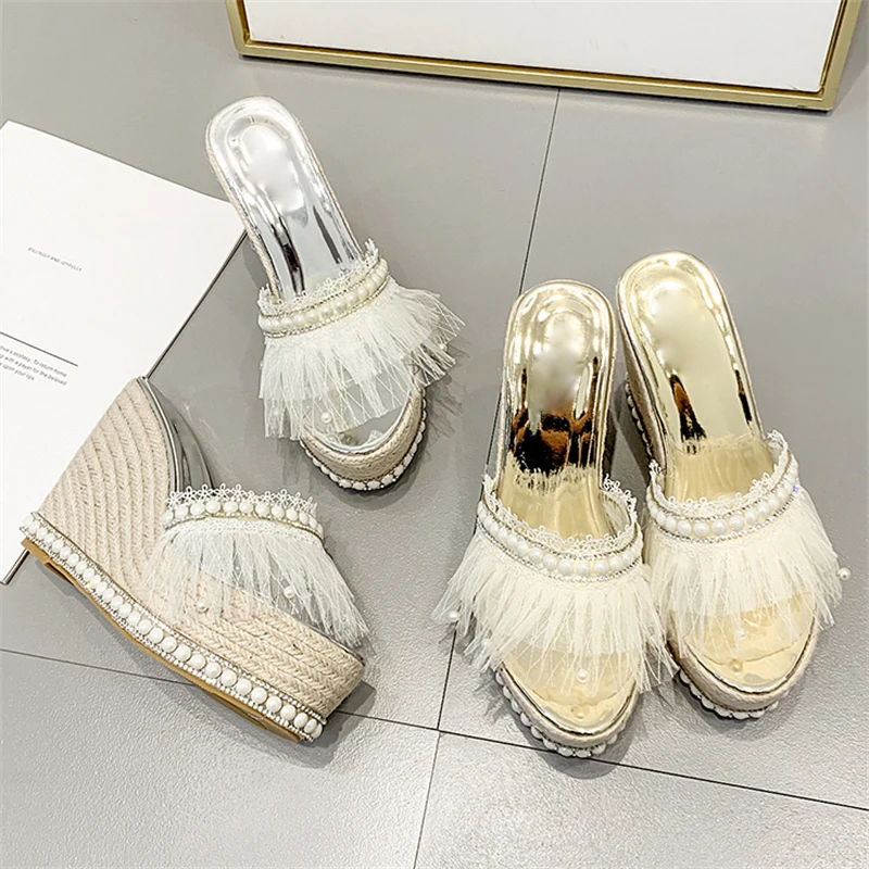 Aneikeh 2026 Ciabatte Estive d - Crystal Mesh Fabric recensione e prezzo