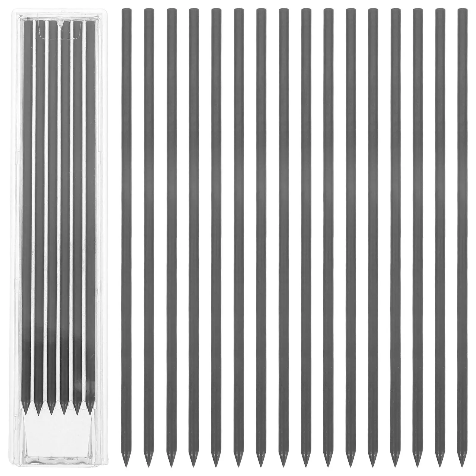 

30 шт., стержни для карандашей для деревообработки, 2 8 мм, плотничьи механические стержни, замена автоматической точной маркировки, глубокое отверстие