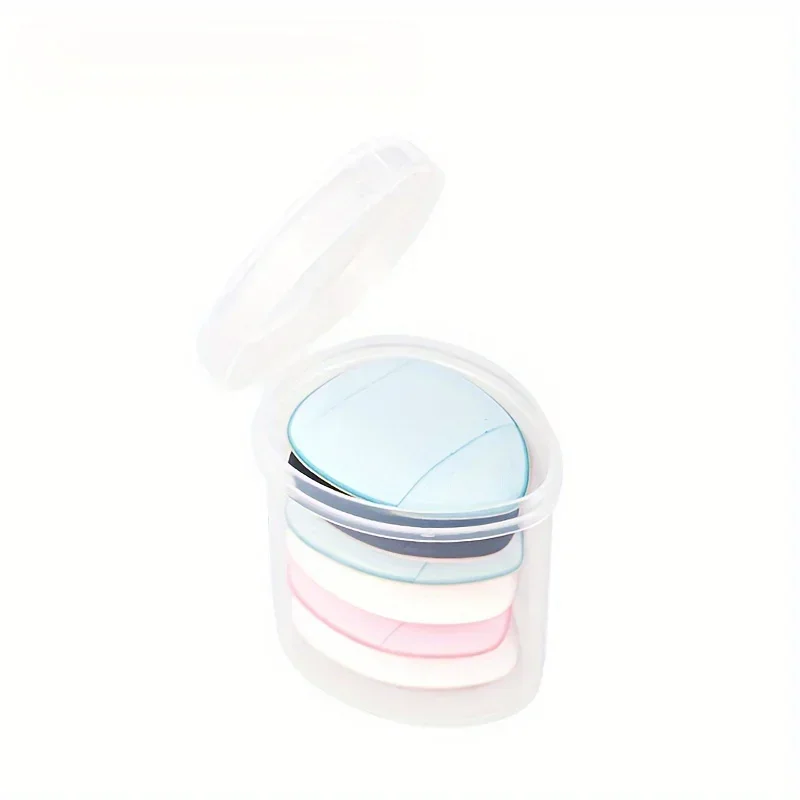 mini Finger Powder Puff Small Air Cushion Concealer Triangle Drop Marshmallow Makeup Sponge Wholesale Mini Thumb Puff