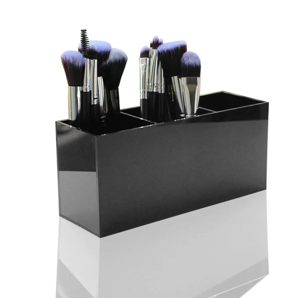 Pen Holder Desk Organizer Office Storage Pencil Desktop Halloween Christmas Acrylic Makeup Brush Holder Acrylic Pen Holder